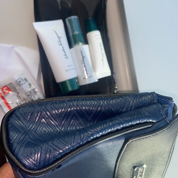 Salvatore Ferragamo x Eva Air Pouch Toiletry Bag - Picture 10 of 15